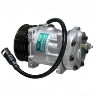 Universal 709 A/C Compressor 7H15 119X 8pk 24V Auto AC Compressor for VW OEM 8129 Air Compressor Mod