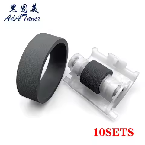 10X Feed Separation Pickup Roller Rubber Tire for EPSON L3110 L3150 L4150 L4160 L3156 L3151 L1110 L3