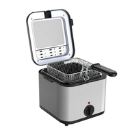 Household/Commercial Electric Fryer 2.5L Frying Machine French Fries Maker Deep Oven Fried Chicken Grill BBQ Tool 110/220V