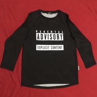 Crewneck raglan parental advisory original mulus