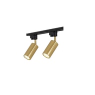 1ชุด GU10รางไฟ LED ไฟสปอร์ตไลท์แอลอีดี Lampada สีทองตกแต่งห้องความงามร้านเสื้อผ้านิทรรศการ Mall Hall