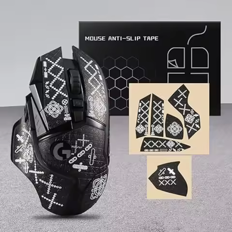 Sweat-Absorbing Anti-Slip Grip Tape - Ergonomic & Comfortable for Logitech G502 Hero Mouse