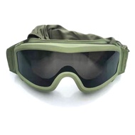 Military Tactical Goggles Windproof Airsoft Paintball Glasses Mens Women War Game Glasses Camping Hi