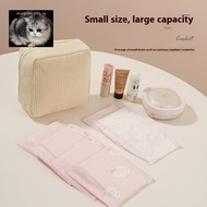 manysincerity Toiletry Bag Sanitary Pad Pouch Pad Pouch Cute Cosmetic Storage Pouch Cable Case Nice