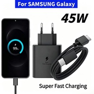 Original Samsung 45W Fast Charger Adapter+PD Type-C Cable Kit For Samsung Galaxy A57 A56 A54 A34 A26