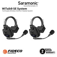 Saramonic WiTalk9 SE 2S/4S/5S/9S 2.4 GHz Full-duplex Wireless Intercom Headset System
