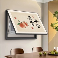 LdgNew Chinese Style Meter Box Decorative Painting Safe Lifting Punch-Free Blocking Living Room Meter Box Distribution B