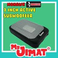 MOHAWK CAR AUDIO MOHAWK-1 SERIES 7 X 9 INCH ACTIVE SUBWOOFER, 1200W - 21M1-7AS