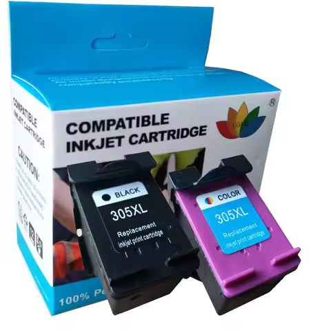 Refillable 305XL Ink Cartridge for HP 305 XL for HP305 DeskJet 2710 2720 2730 4110 4120 4130 4134 23