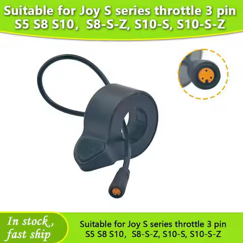 S Series Electric Scooter Thumb Throttle Assembly 3 Pin Accelerator For Joyor S5 S5-Z S8-Z S8-S S8-S
