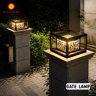 Modern Outdoor Gate Lamp (E27) | Lampu Pagar