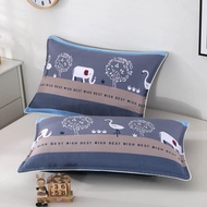 sarung bantal murah sarung bantal cotton All Cotton Pillowcase ins Style Household 48x74cm Pair Pack