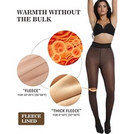 【Multi Colors】Skin-Friendly Warm Fleece-Lined Tights Women Winter Thermal Leggings/Fleece-Lined Tigh