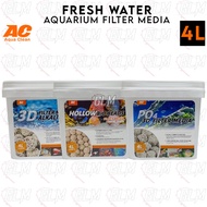 AQUA CLEAN 4L 3D FILTER MEDIA ALKALI / HOLLOW BIO BEADS / P04 3D FILTER MEDIA