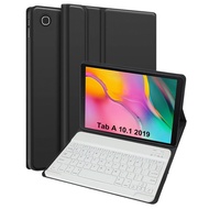 TaTablet Cover+Bluetooth Keyboard For Samsung Galaxy Tab A 10.1“ 2019 T510 T515 Case Leather Stand auto sleep pen holder