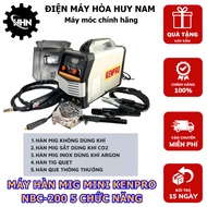 KENPRO NBC-200 Mini Mig Welding Machine 5 Functions - IGBT Inverter Technology - Full Accessories