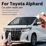 For Toyota Alphard Car Paint Repair Pen Touch Up Scratch Remover DIY Auto Accessories White W09 066 