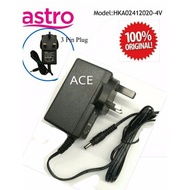 ORIGINAL ASTRO BEYOND/NJOL AC POWER ADAPTER - HKA02412020-4V (12V 2A)