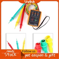 stylish365 1 Set Portable Sequence Tester -852B 60V-600V AC 3-Phase Order Rotation Indicator 20Hz-40