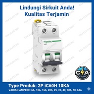 SCHNEIDER Acti9 iC60H 2P 40A 10KA A9F84240