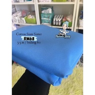 KAIN UNIFORM JURURAWAT COTTON SIAM NO 1 ( SISTER ) ❗️❗️