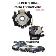 Nissan Livina/Latio/Teana/Sylphy/Navara 2007-2010 Clock Spring 25567-EB60A/EV06E FOR 1 PC
