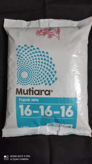 Pupuk Mutiara NPK 16-16-16 1 kg Kemasan asli