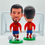 Soccerwe Soccer Player Spain 3 Pique Dolls 2010 Champion