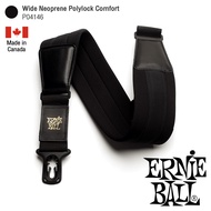 ERNIE BALL® P04146 Neoprene Polylock Comfort Strap สายสะพายกีตาร์ พร้อมระบบหัวล็อค กว้าง 3 นิ้ว ปรับ