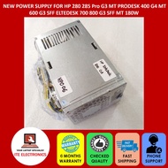 NEW HP PRODESK 280 285 G3 400 G4 G5 MT 600 G3 SFF MT ELTEDESK 700 800 G3 SFF MT 180W POWER SUPPLY 90