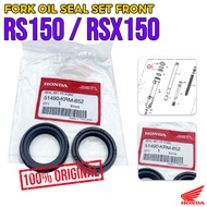 100% ORIGINAL HONDA SEAL SET FR FORK RS150 V1 V2 RS150R / RS-X RSX150 RSX 150 OIL SEAL FRONT FORK DE