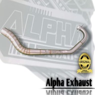 MX KING MALAYSIA ALPHA EXHAUST NECK HEADER