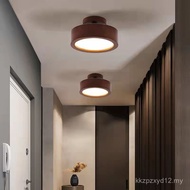 Nordic Entrance Aisle Light Household Bedroom Ceiling Light Simple Log Corridor Cloakroom Ceiling De