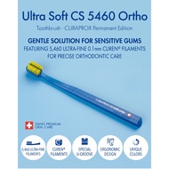 Curaprox CS 5460 Ortho Toothbrush | Premium Orthodontic Care for Braces | Ultra Soft U-Groove Bristl
