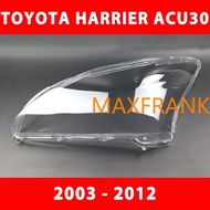 Toyota Harrier Lexus ACU30 ACU35 RX300 2003-2008 เลนส์ไฟหน้า ฝาครอบไฟหน้า ไฟหน้ารถยนต์ ไฟหน้าสําหรับ