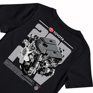 MESIN Limited Karimake T-Shirt Distro Engine 2Gd-Ftv Toyota Kijang Innova Fortuner Hilux
