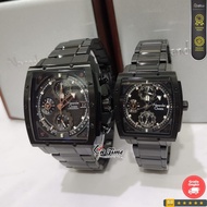 Jam Tangan Couple Pasangan Alexandre Christie AC 6376 Sport Original