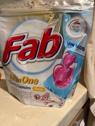 Fab洗衣珠24粒 (玫瑰味)