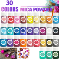 1pc/30pcs Mica Powder - 20ml/Bottle Mica Powder For Epoxy Resin,Pearlescent Pigment For Soap Making,