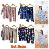 Naya Set Rayon Children Neeca Tiedye Over Cut Size 2,4,6,8,10 t
