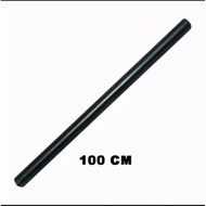 1 inch Pipe Iron 1 Meter Shelf Pipe Iron 1 Meter Black Pipe Iron - Black