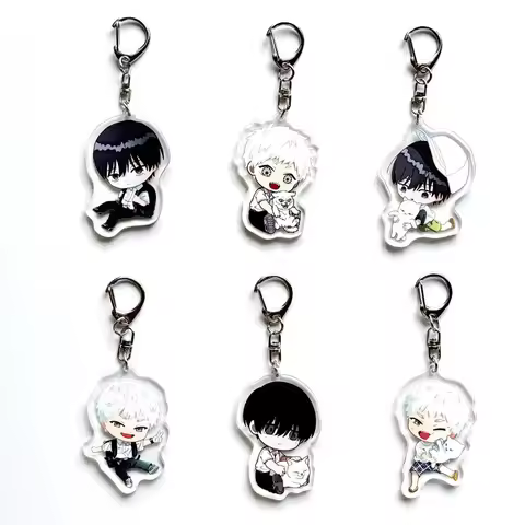 The Summer Hikaru Died Double Side Keychain Hikaru Yoshiki Original Acrylic Cute Handmade Cartoon An