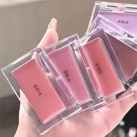 Bbia Ready To Wear Downy Cheek Blush Cream Natural Lasting Matte Facial Monochrome Blush Downy Peach