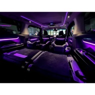 Toyota vellfire alphard agh30 interior door dashboard cover RGB ambient led lamp light COVER panel t