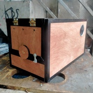【COD】 african nestbox 8x8x10 marine plywood right setup