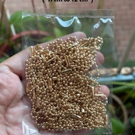 RM3.50/50 tali : SP-606 - Ball Chain - 2.4 mm x 11 cm to 12 cm