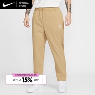 Nike Celana Pria Club Woven Tapered - Parachute Beige [HJ1998-298]