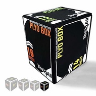 ▶$1 Shop Coupon◀  Yes4All 3 In 1 Soft Plyo Box Wooden Core, Foam Plyometric Box for Exercise, Crossf