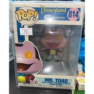 Funko Pop Disneyland 65th Anniversary : Mr.Toad 814 *Please Read The Details*