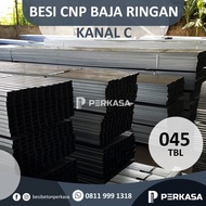 premium Besi Baja Ringan CNP C75 Kanal C Tebal 0,45 0,5 0,55 0,6 0,65